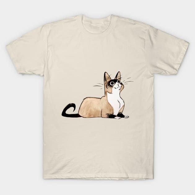 Snowshoe Cat TShirt TeePublic